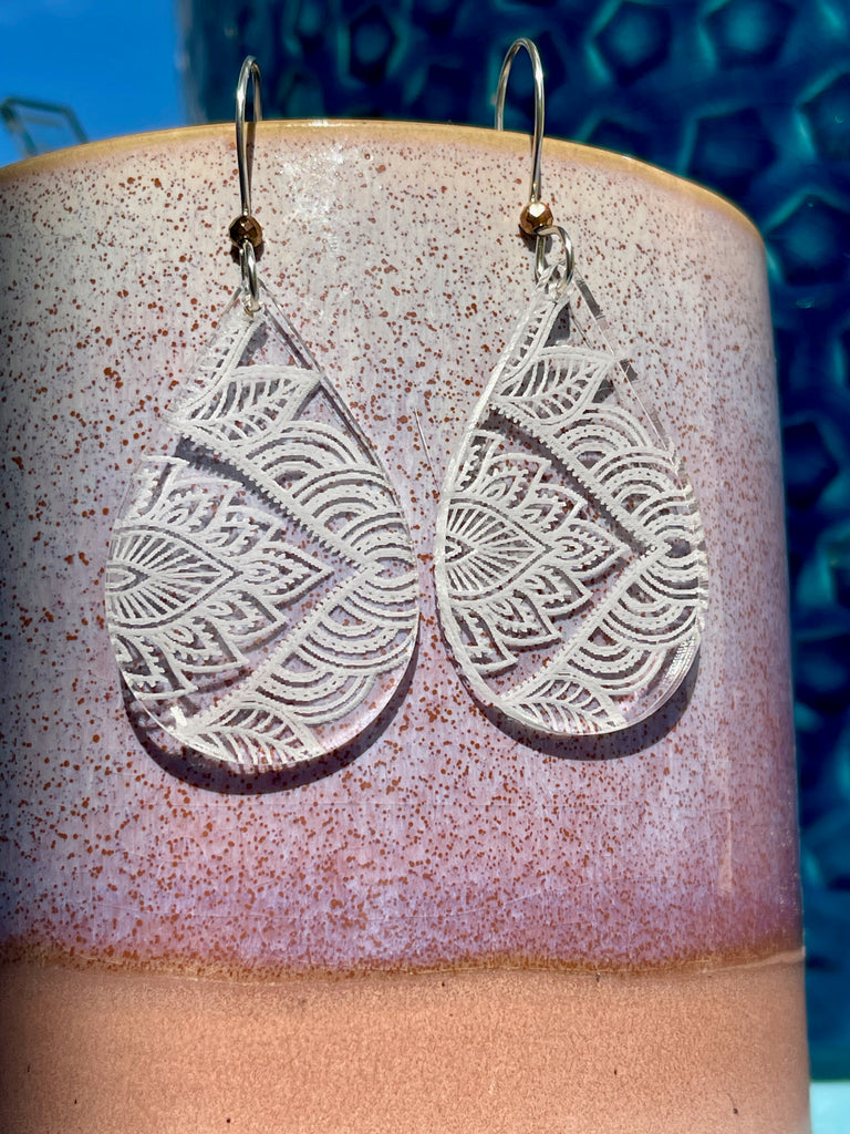 Mandala Earrings | Boho Earrings Dangle | Lightweight Earrings Dangle | Bohemian Earrings | Bohemian Earrings for Wedding