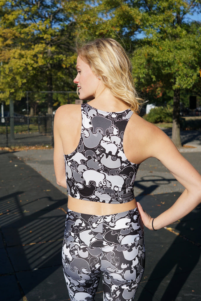 Eco Elephant Crop Top - Inspired by Stephanie Rose