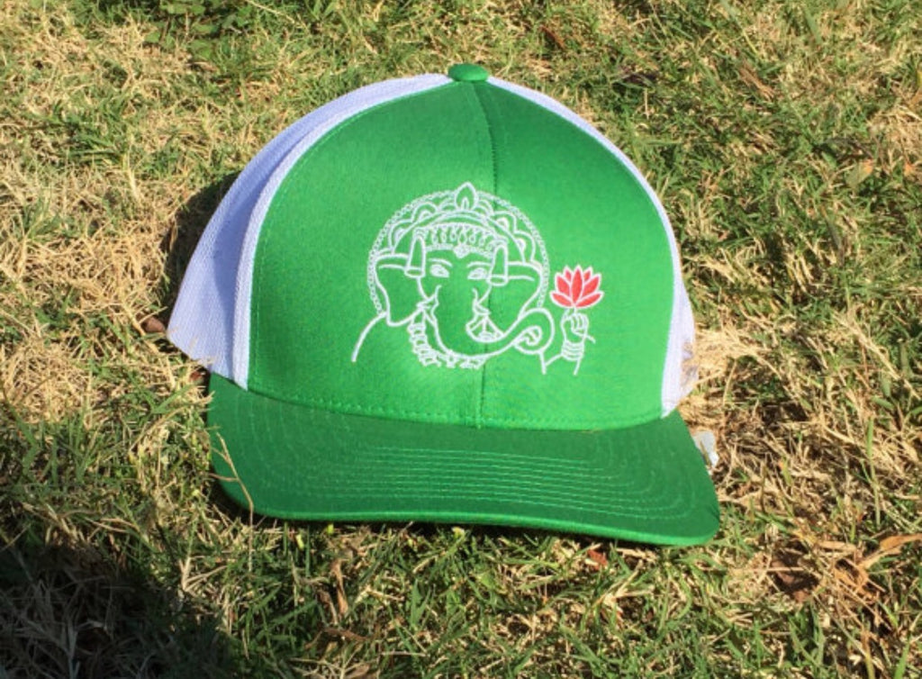 Green Elephant Yoga Hat - Inspired by Stephanie Rose