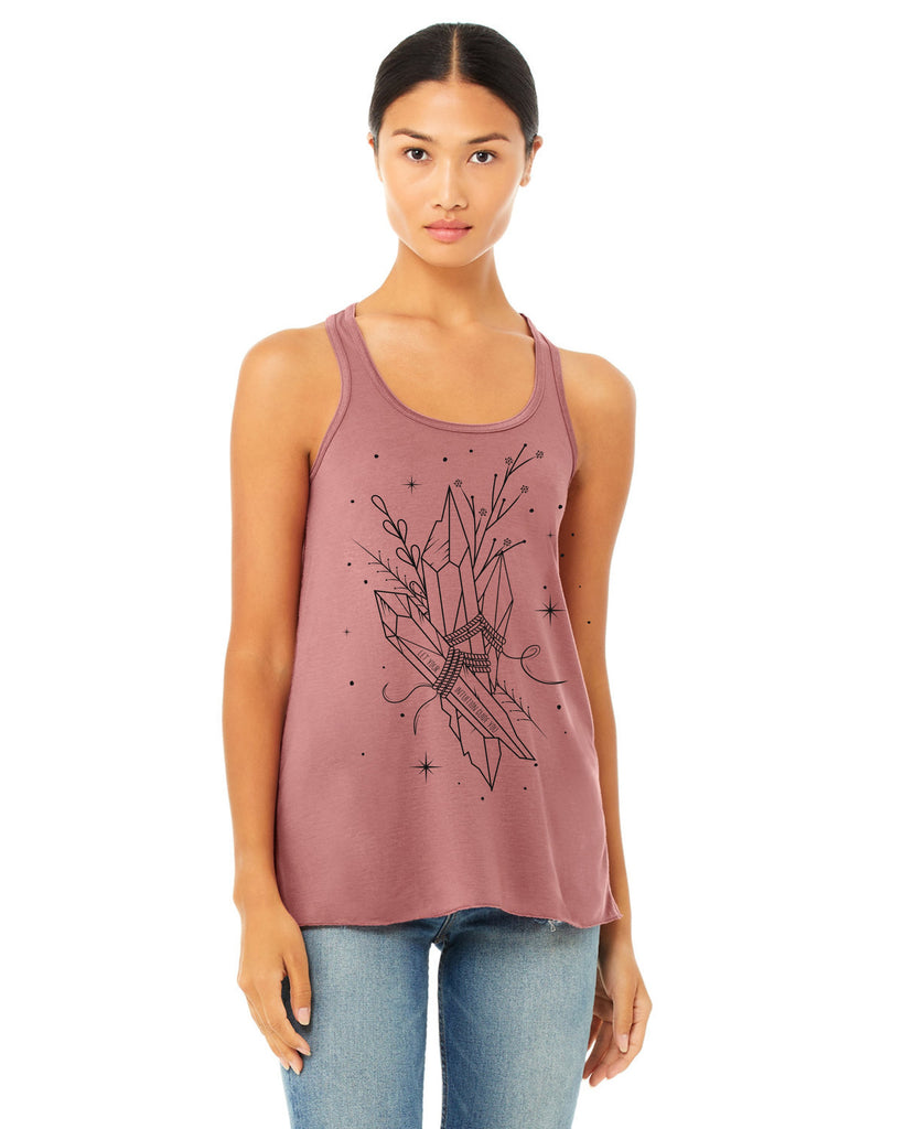 Let Your Intuition Guide You Graphic Tank for Women Boho Aesthetic
