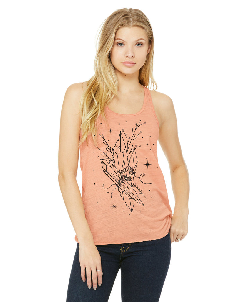 Let Your Intuition Guide You Graphic Tank for Women Boho Aesthetic
