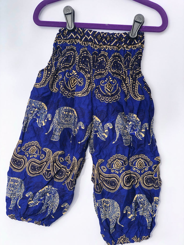 Royal Blue Baby Elephant Pants - Inspired by Stephanie Rose